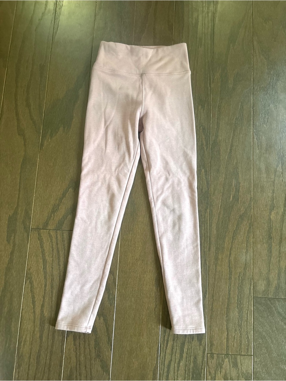 Tuff Athletics Girls Pink Fleece Lined Leggings- Sz M 10/ 12